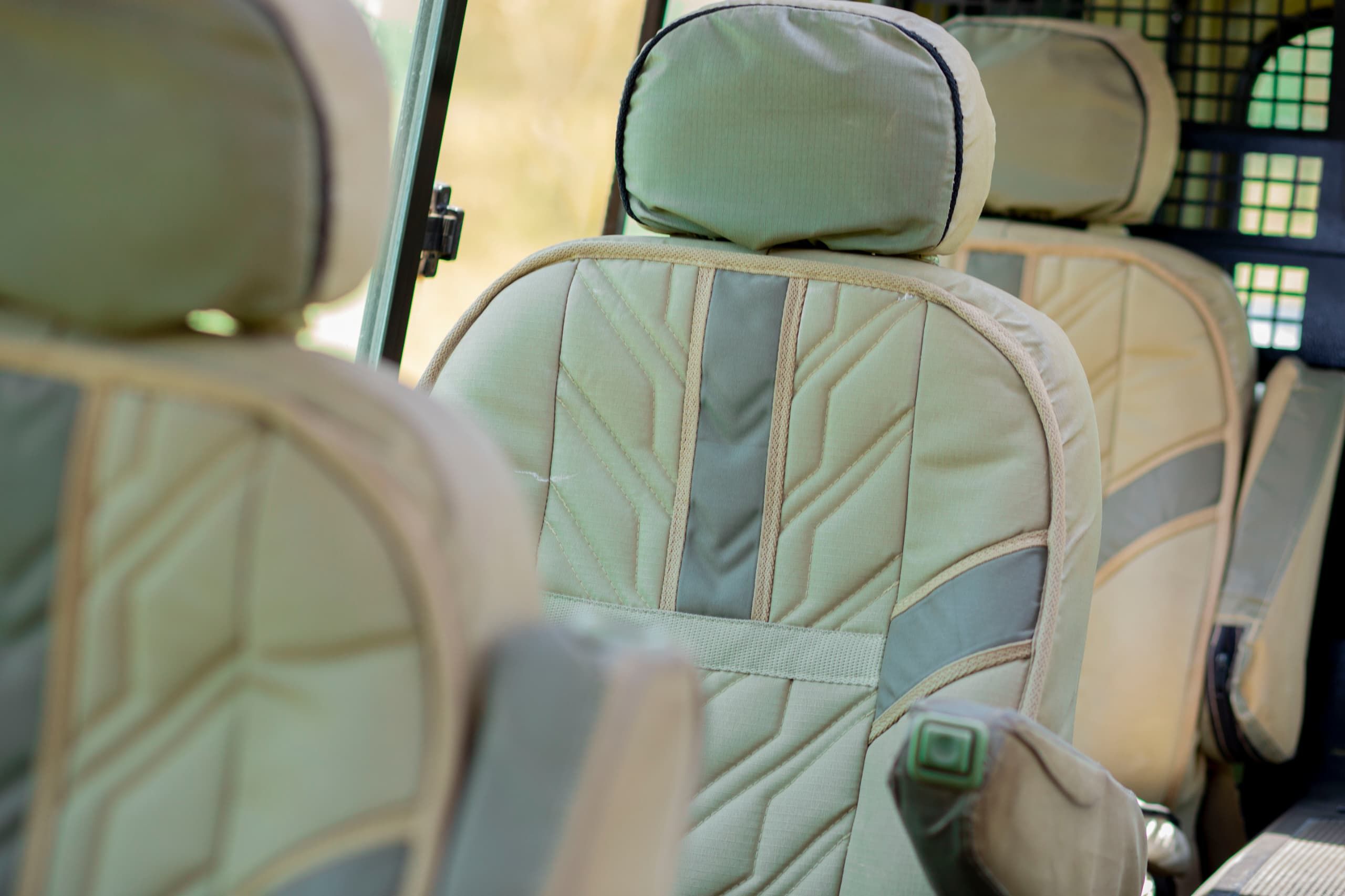 Safari Vehicle Interior